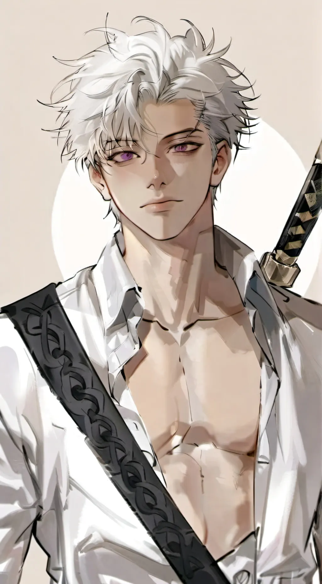 ai character: Sanemi Shinazugawa background