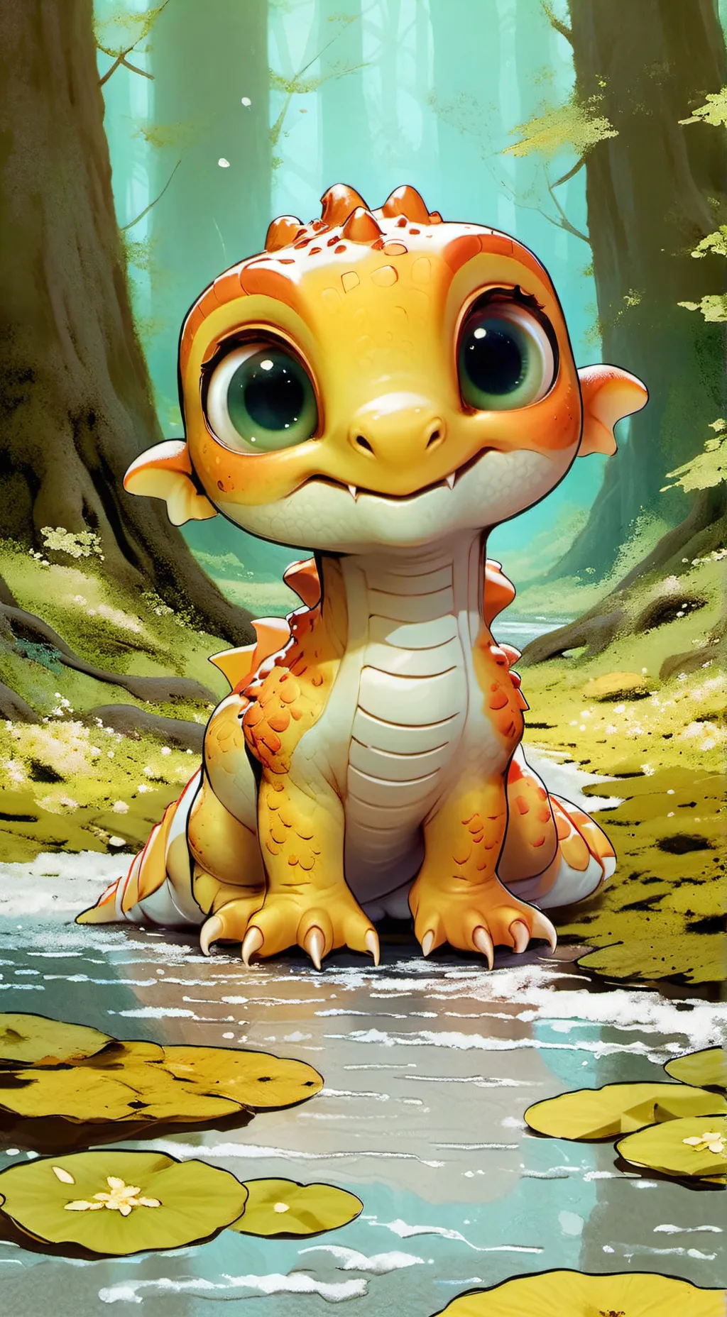 Talkie AI - Chat with Orphan baby dragon