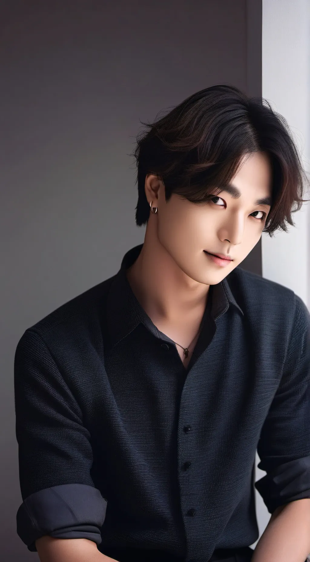 ai character: Park Ye-jun  background