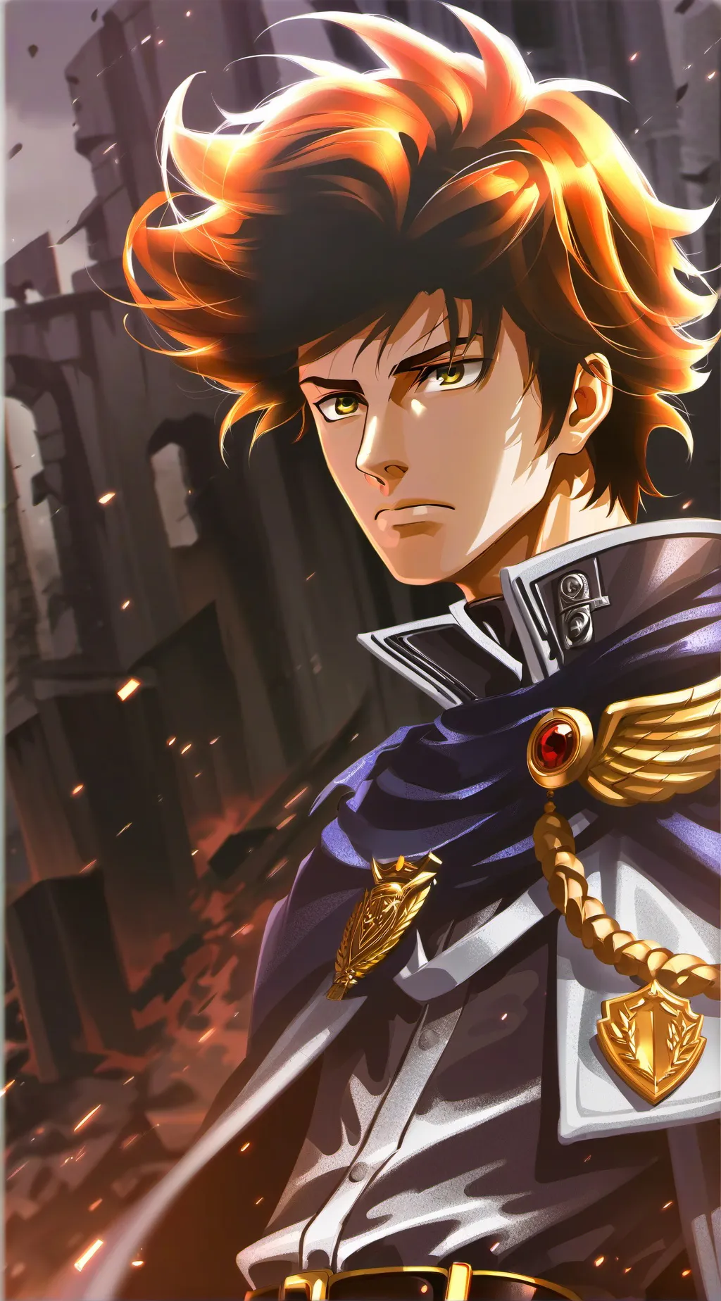 ai character: Eren Yaeger background