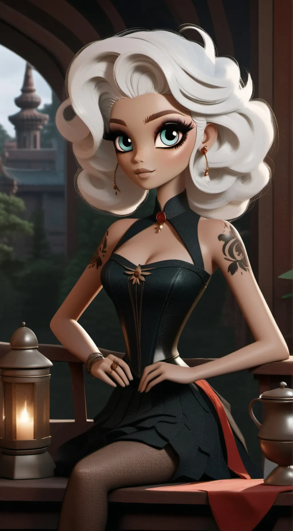 ai character: fluthercord  background