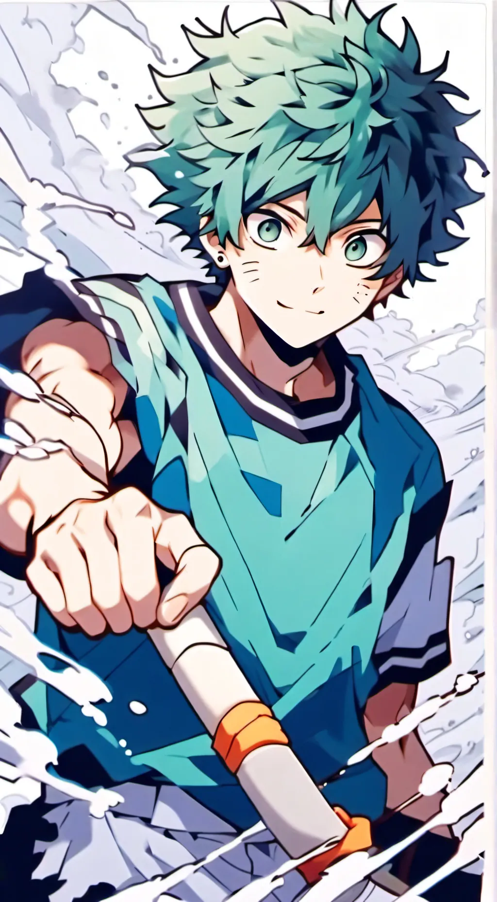 ai character: MHA SLEEPOVER background