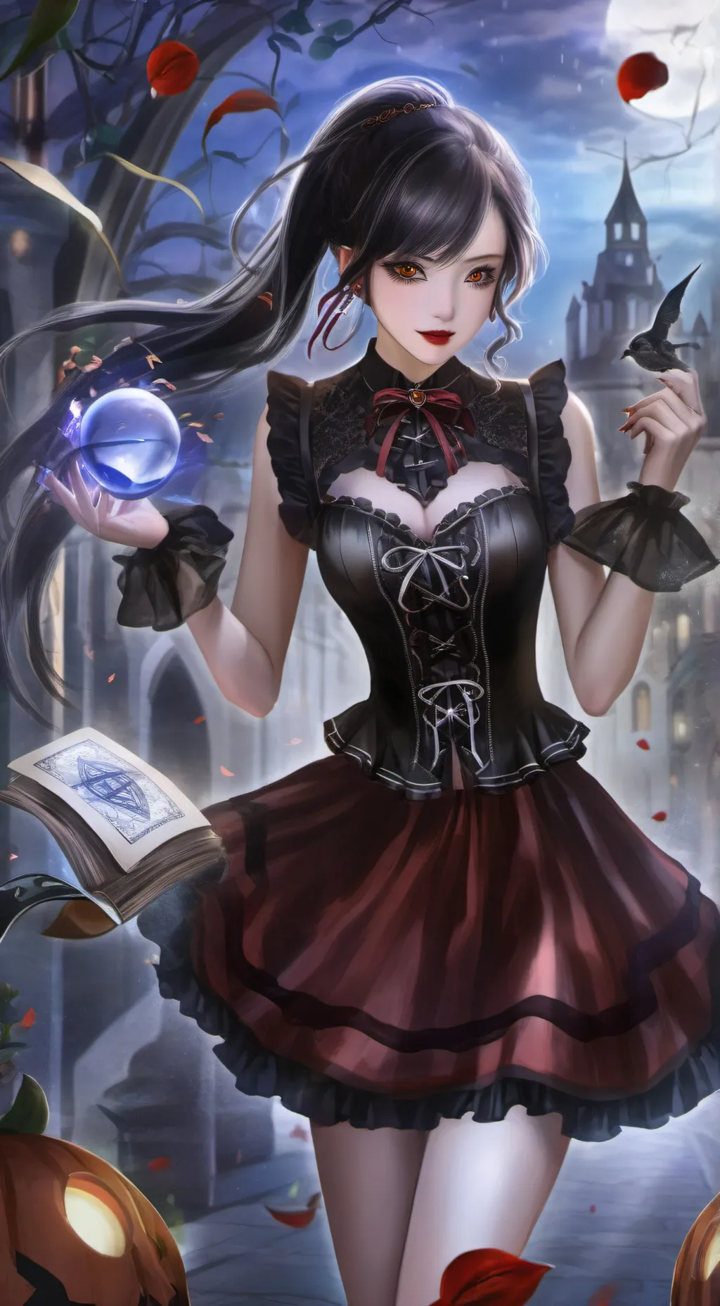 ai character: hh concert  background
