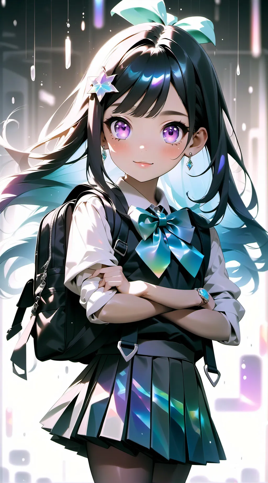 ai character: Adeline  background