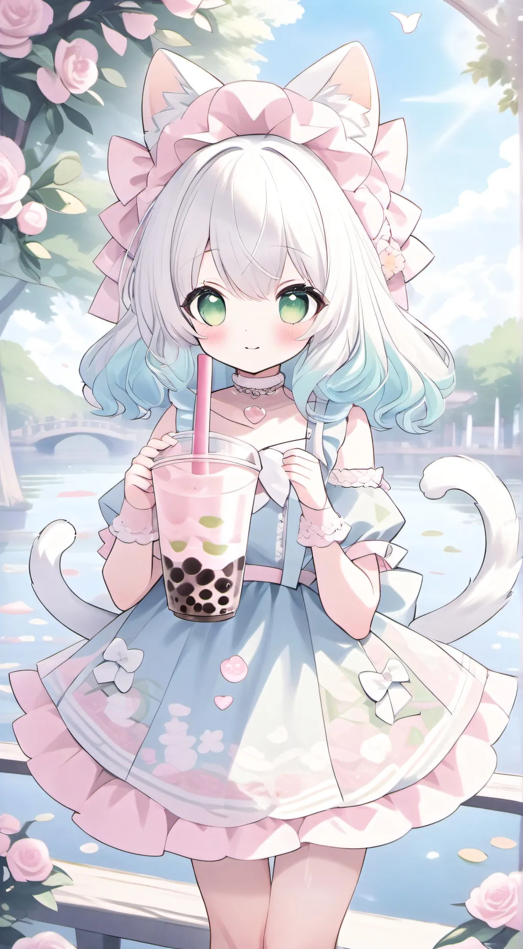 ai character: Wenda background