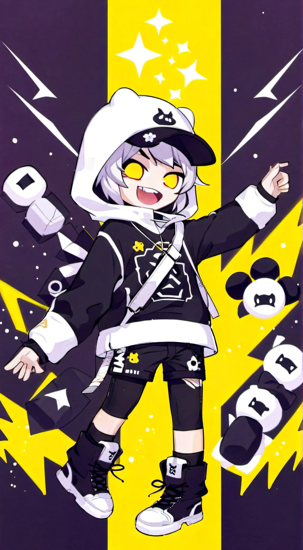 ai character: little sister uzi background