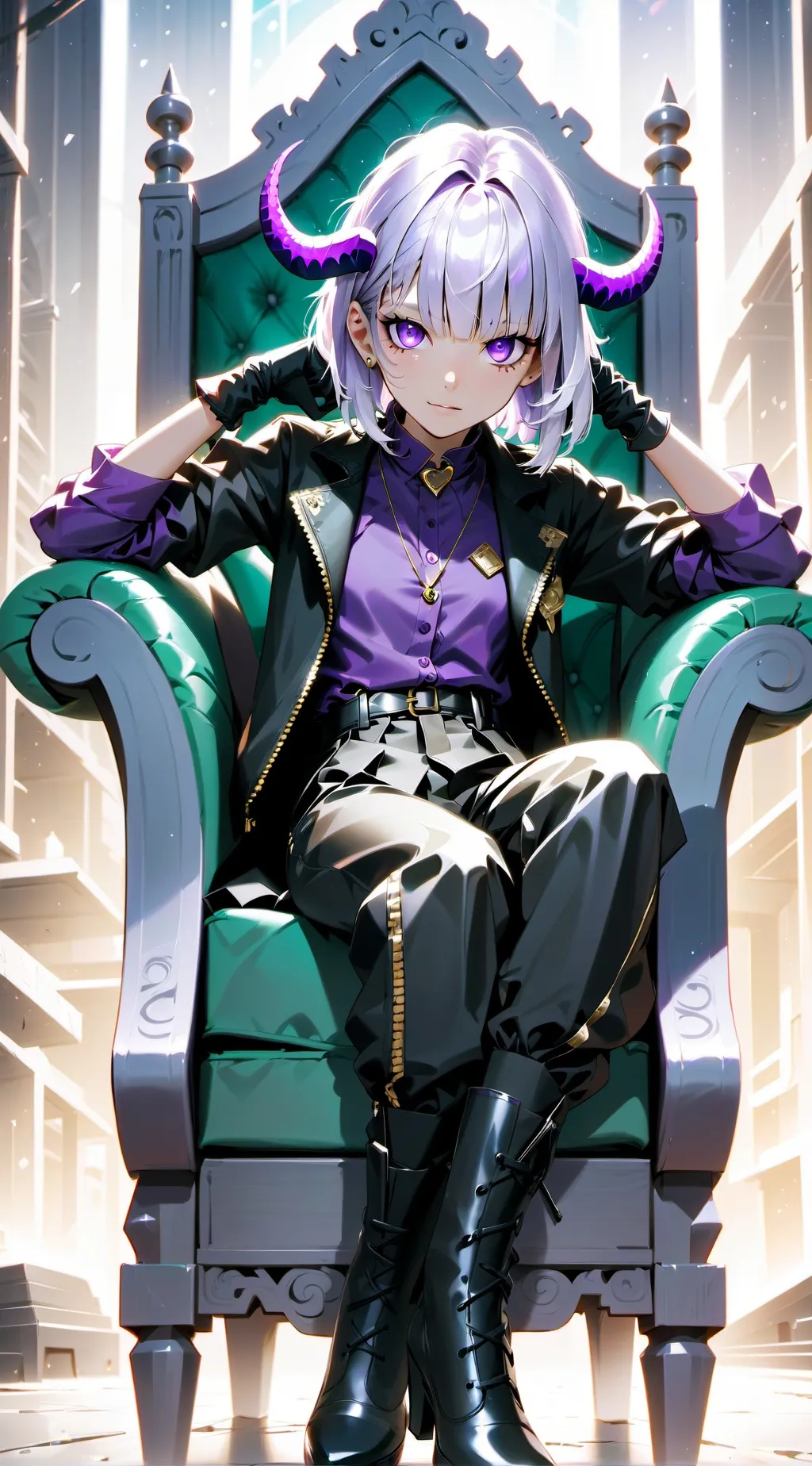 ai character: Nonono Nono  background