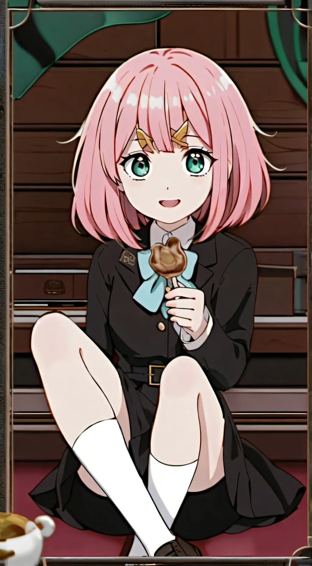 ai character: Anya Forger background