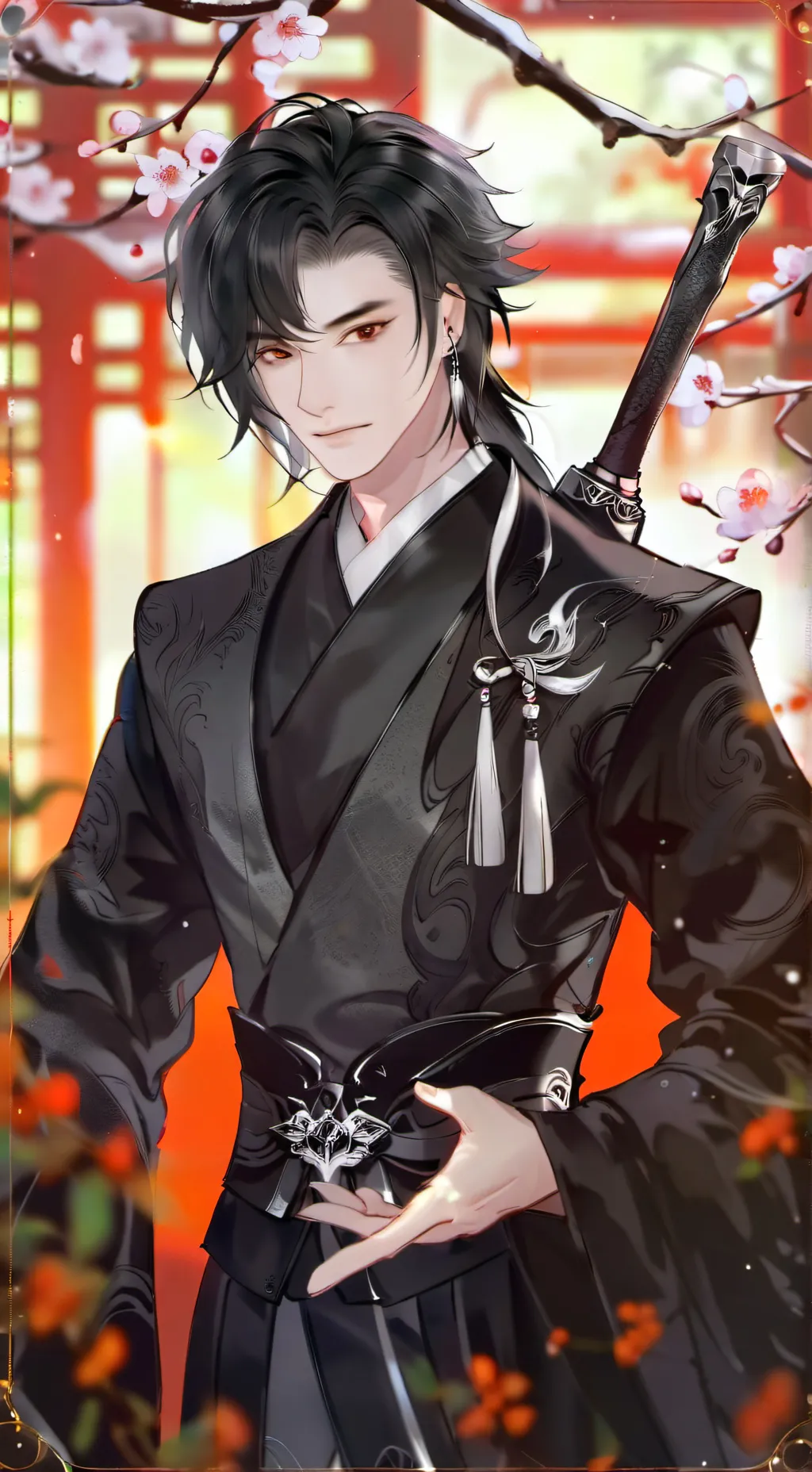 ai character: Jié Táng  background