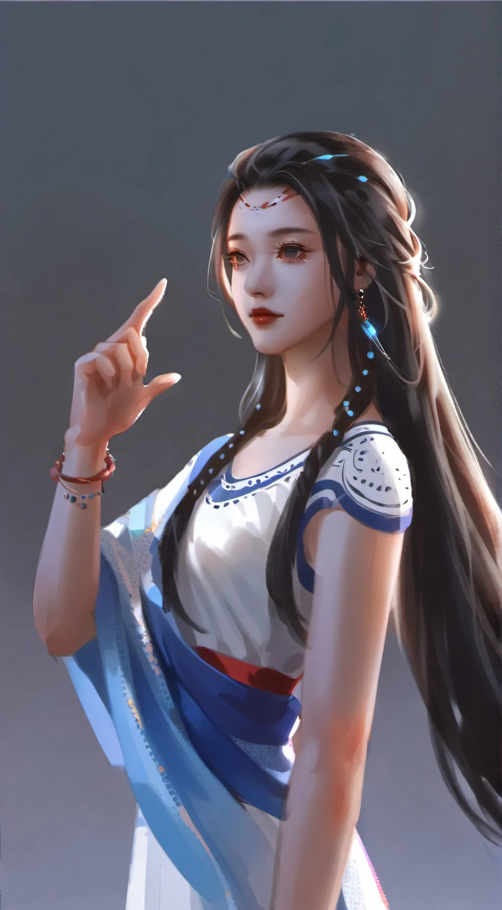 ai character: ella background
