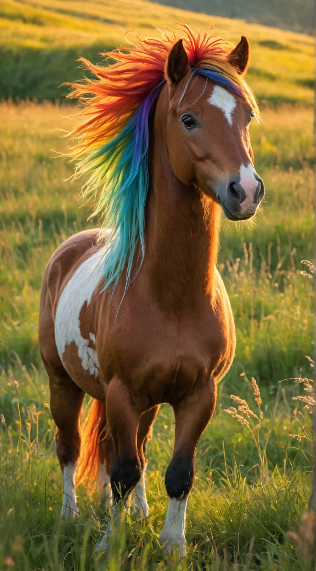 ai character: Little Pony Anne background