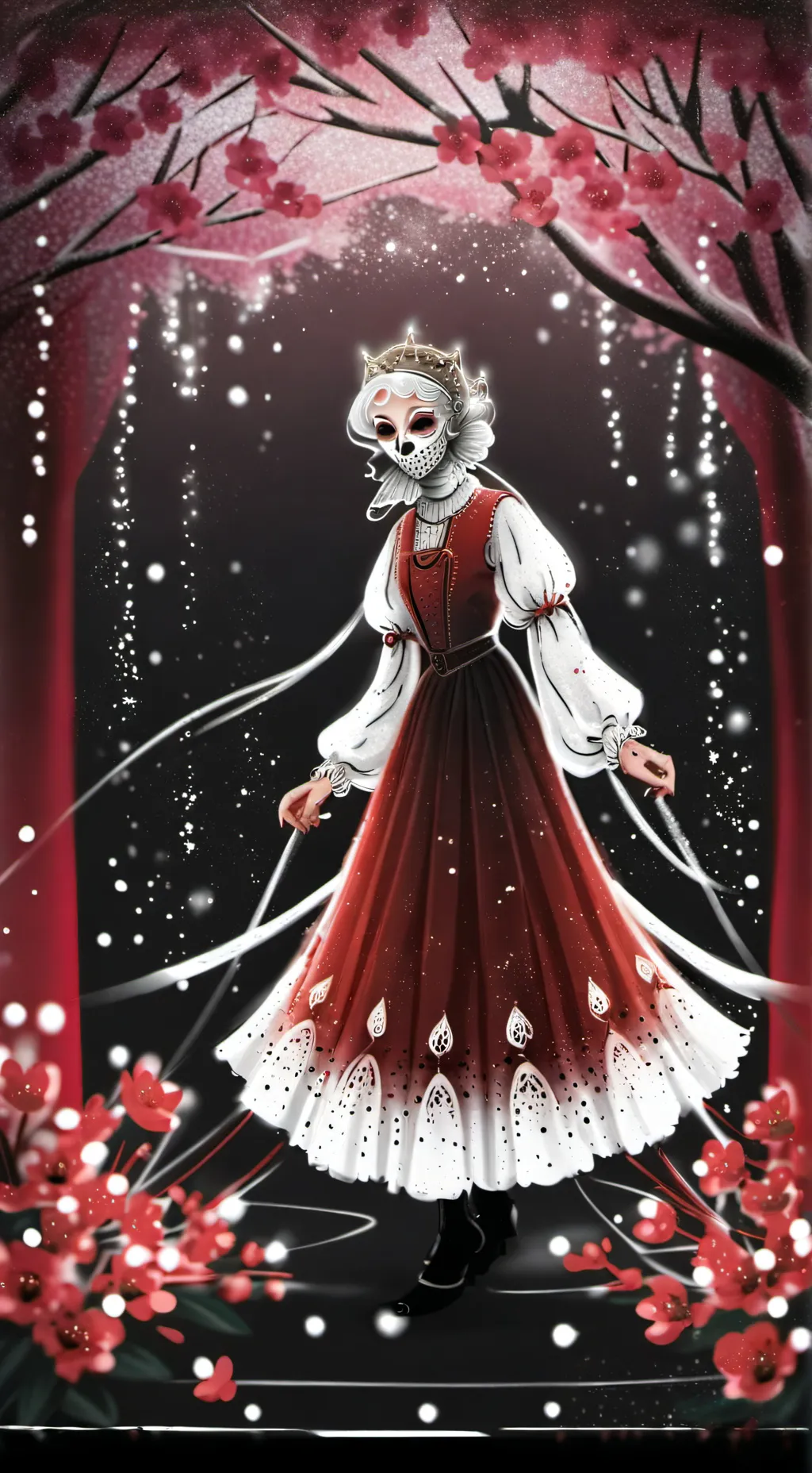 ai character: Alicia  background