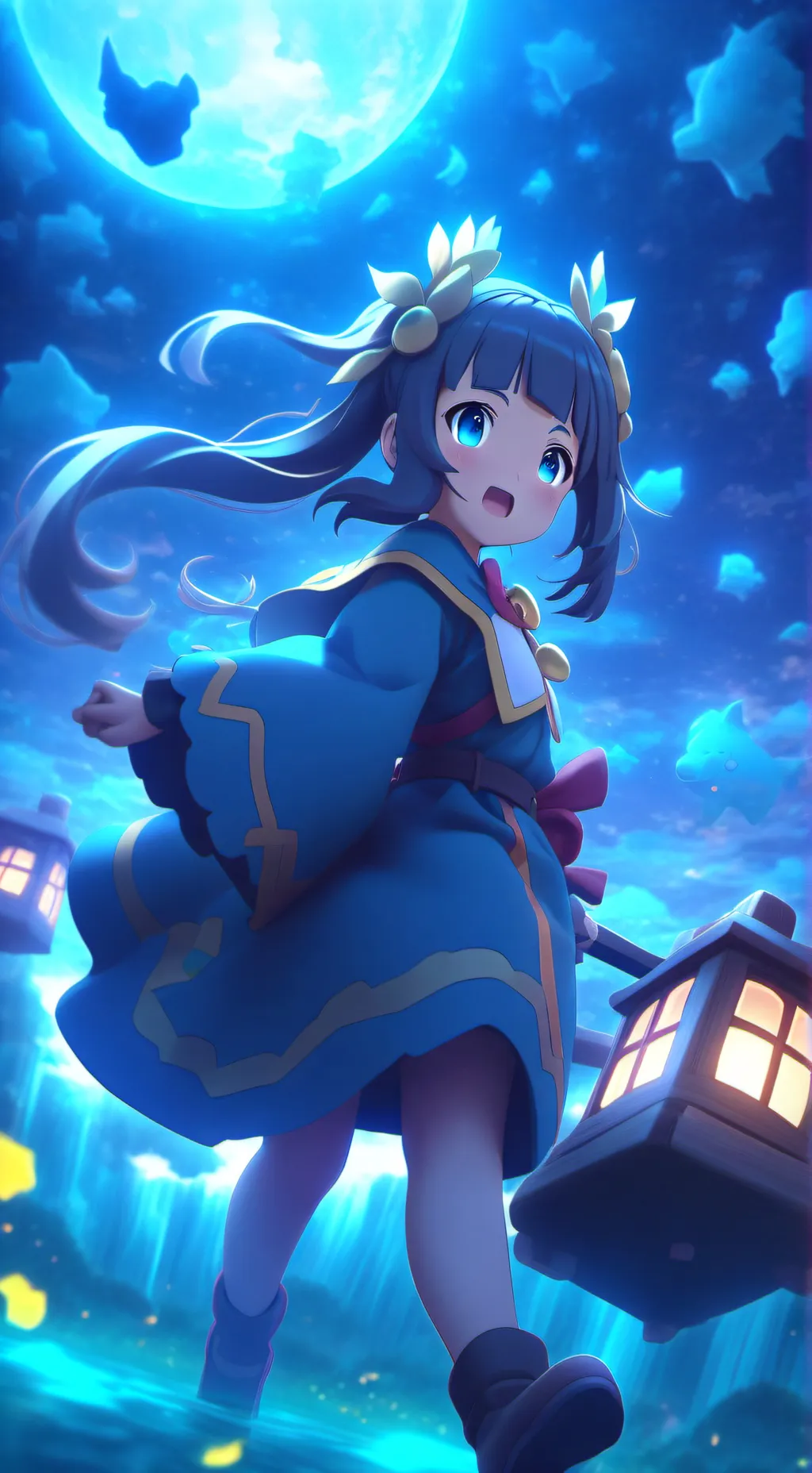 ai character: kono SUBA!!! background