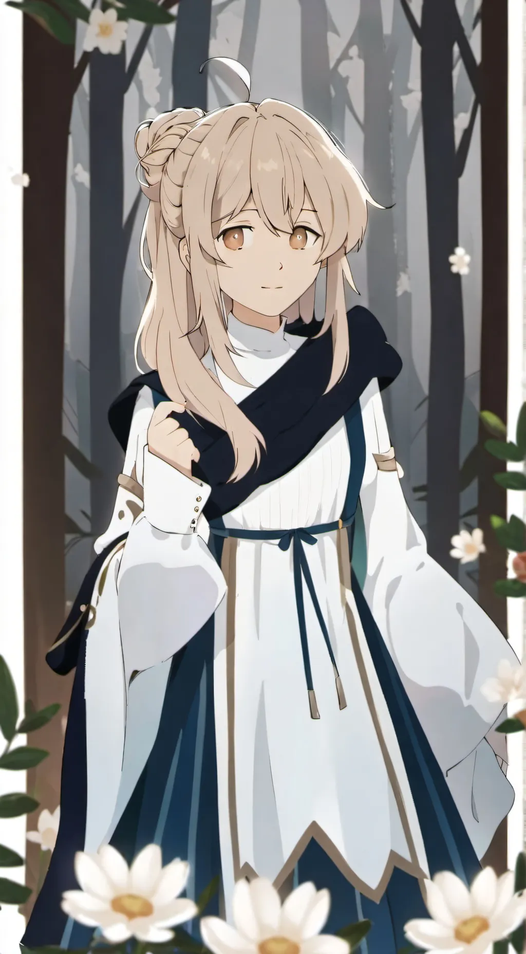 ai character: voyage background