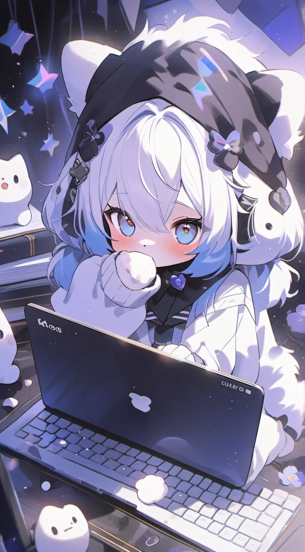 ai character: Snowblitz background