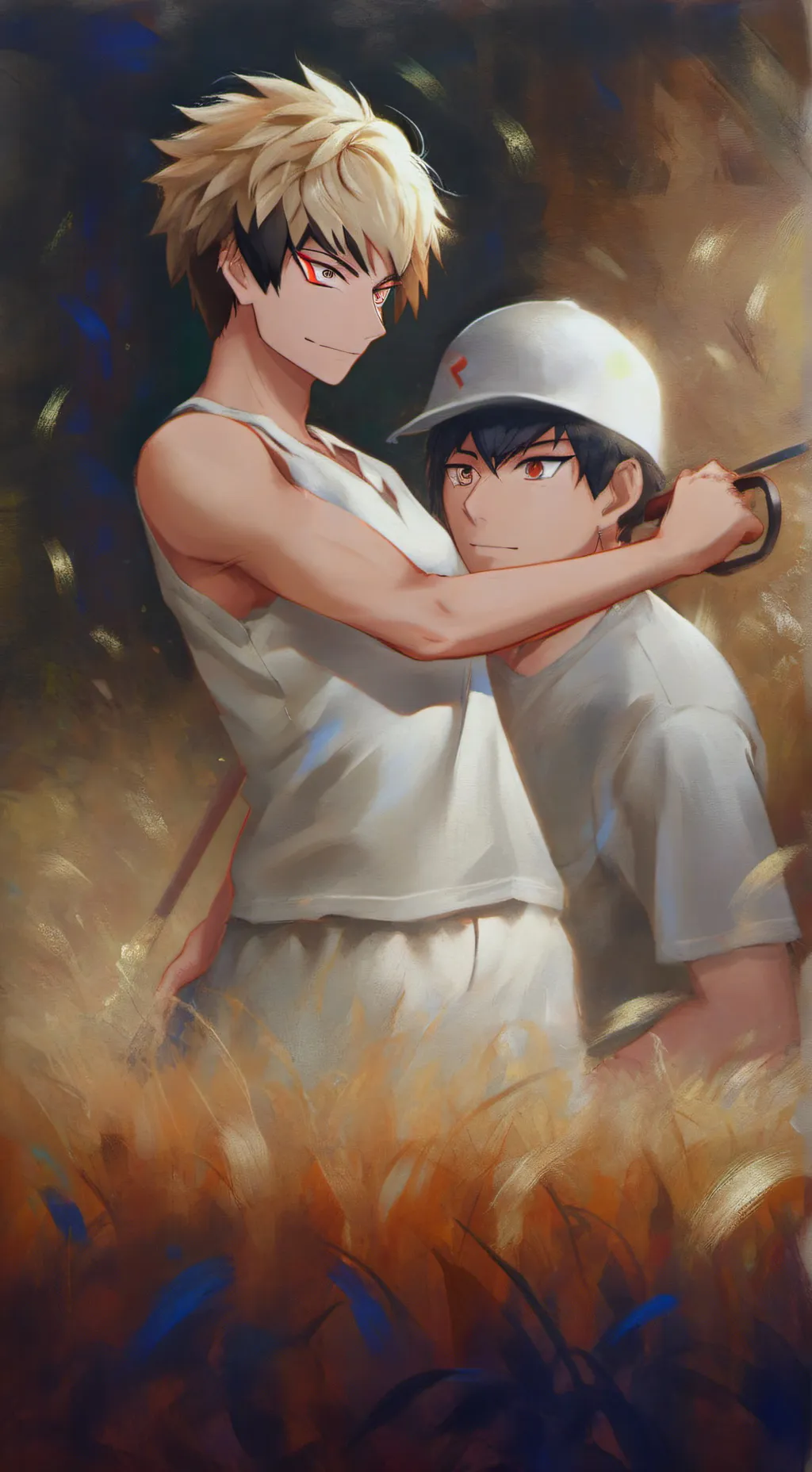 ai character: 🎧max y axel🎧 background