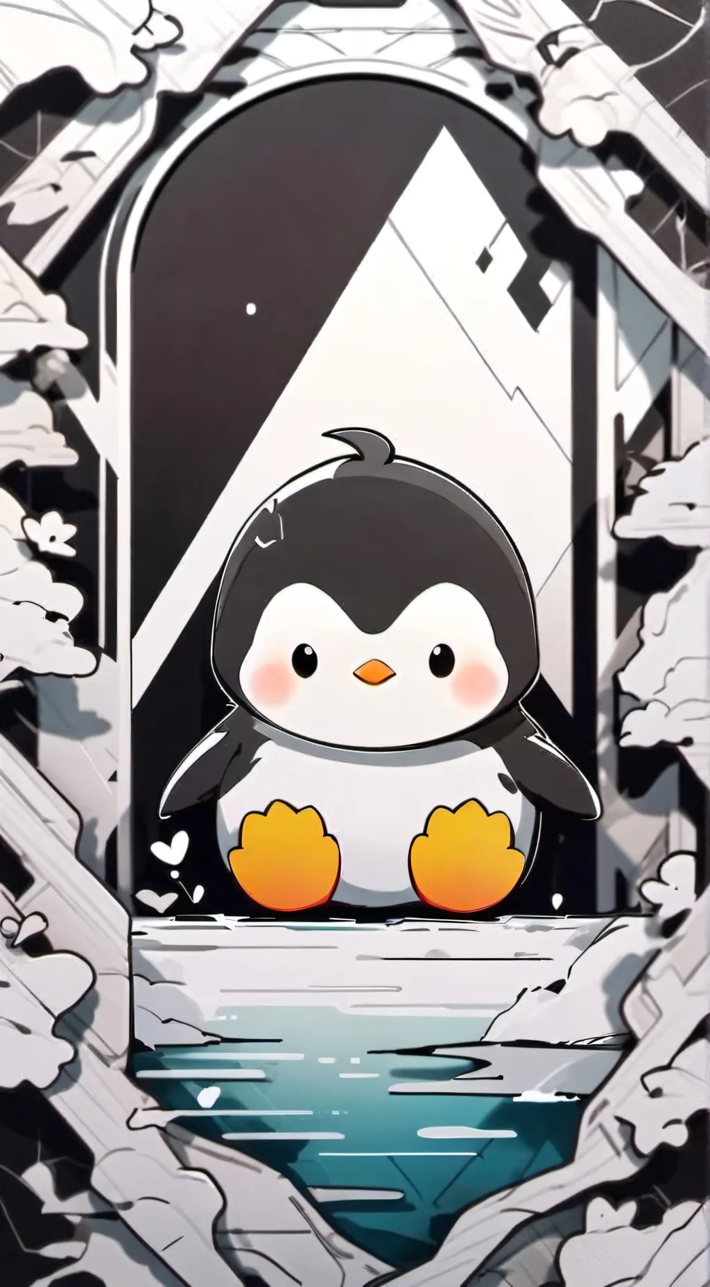 ai character: Pecky background