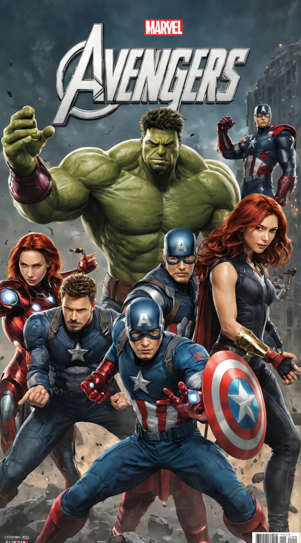 ai character: Avengers 103 background