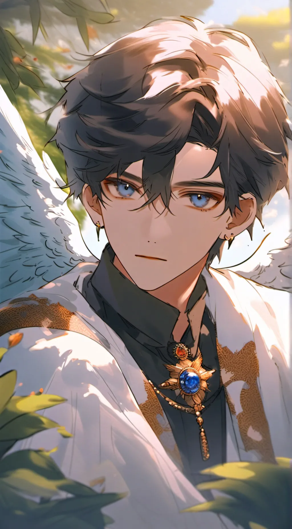 ai character: forbidden love BL background