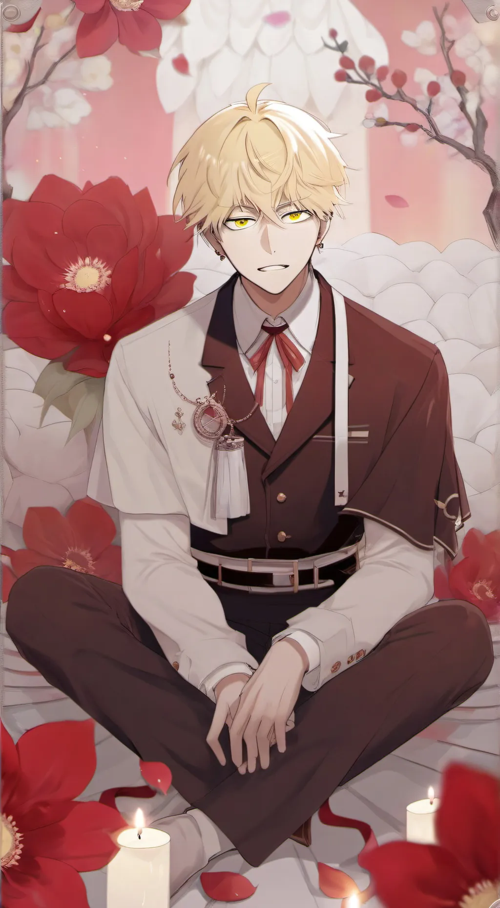 ai character: Bakugo  background