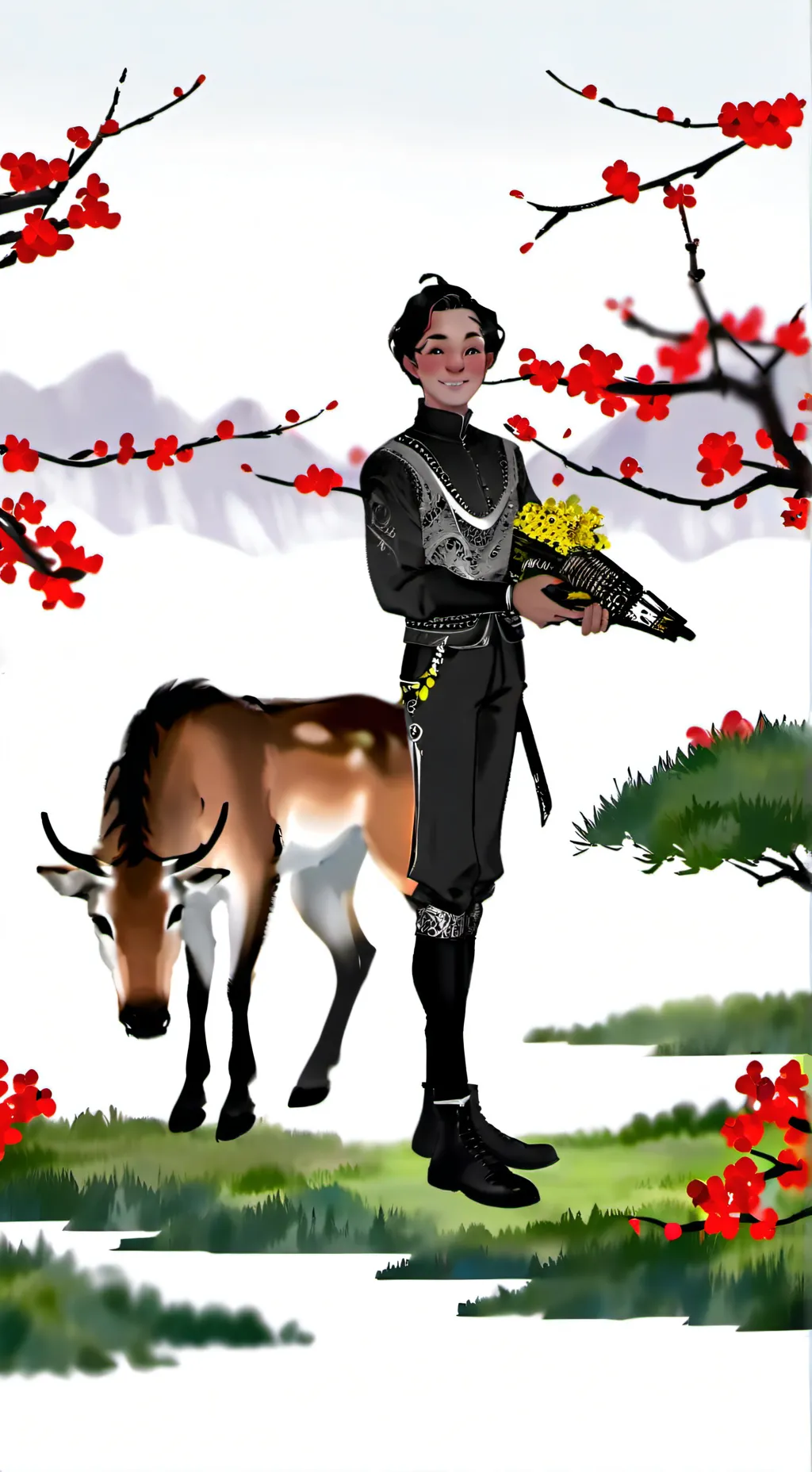 ai character: долбоёбыс background