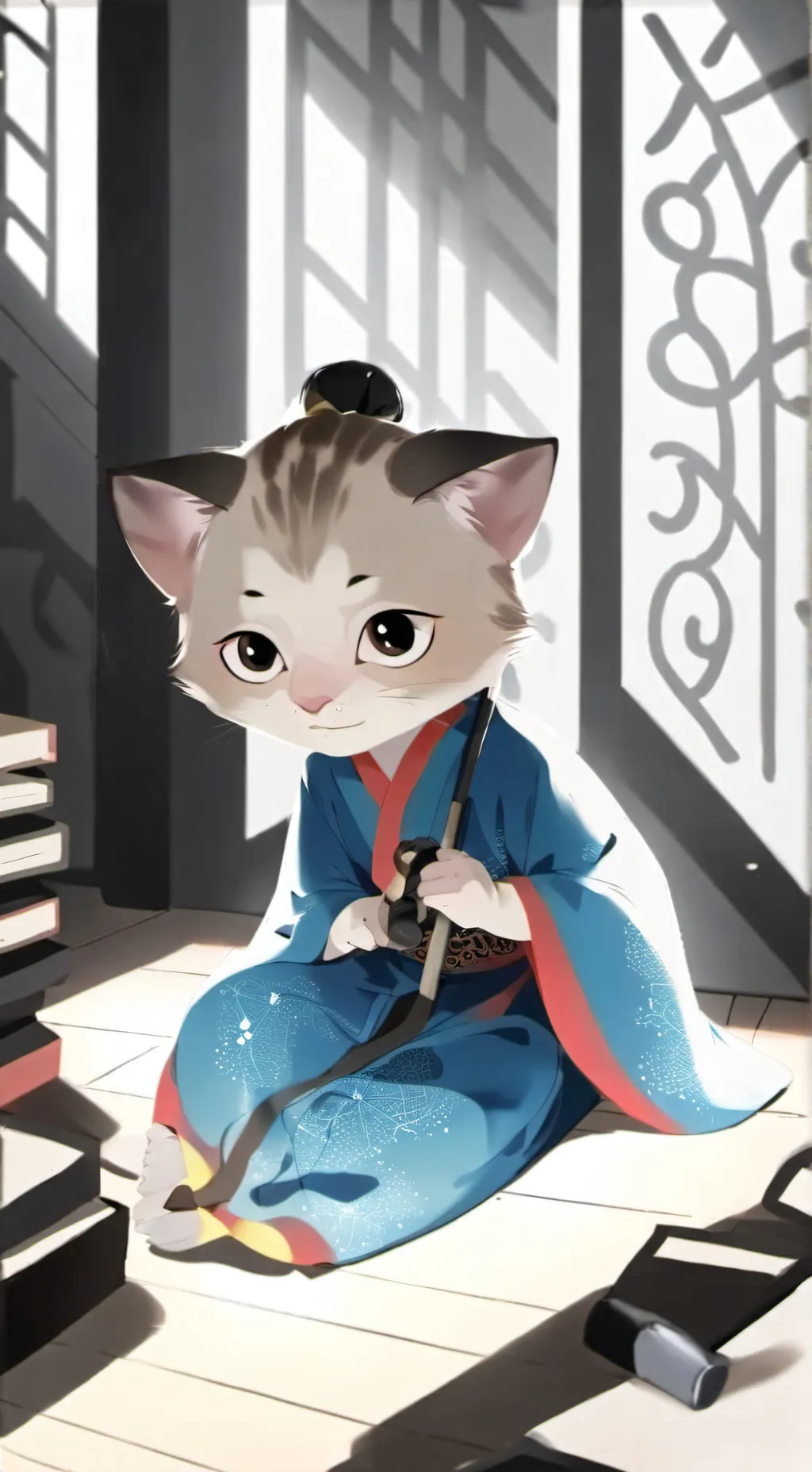 ai character: kj background