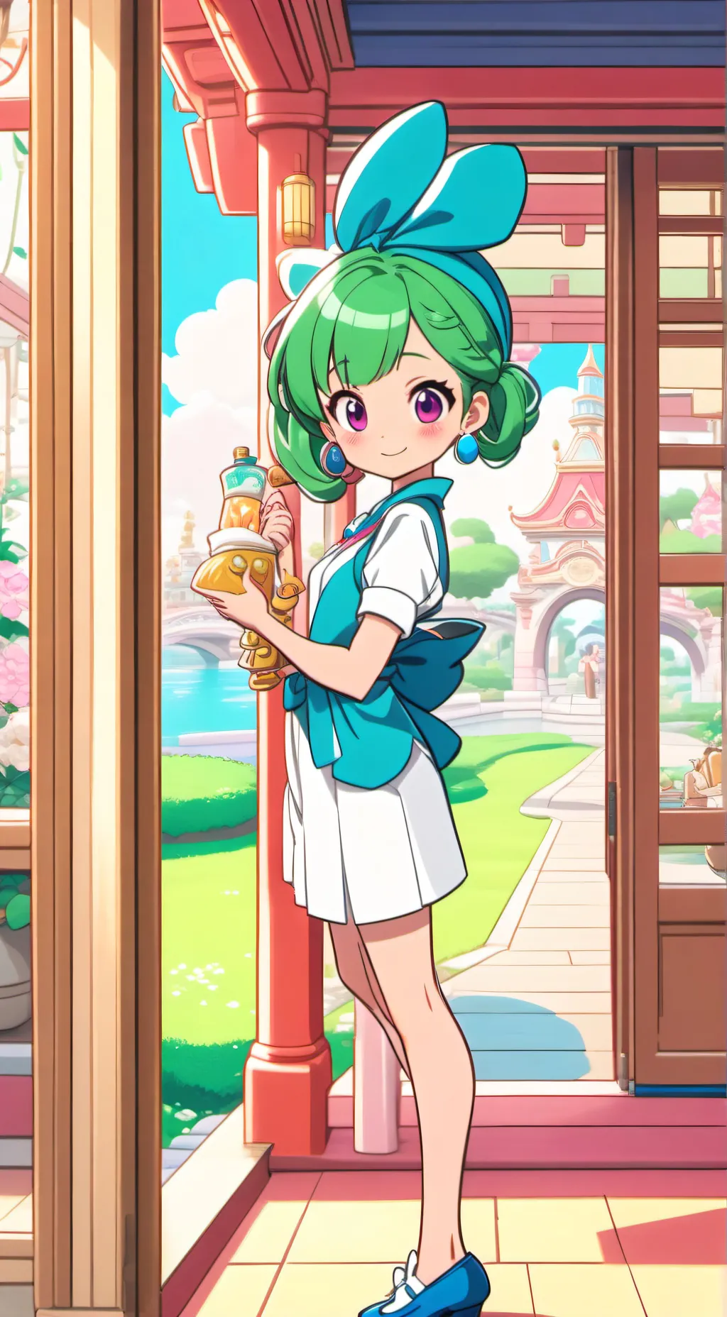 ai character: Shinobu kocho background