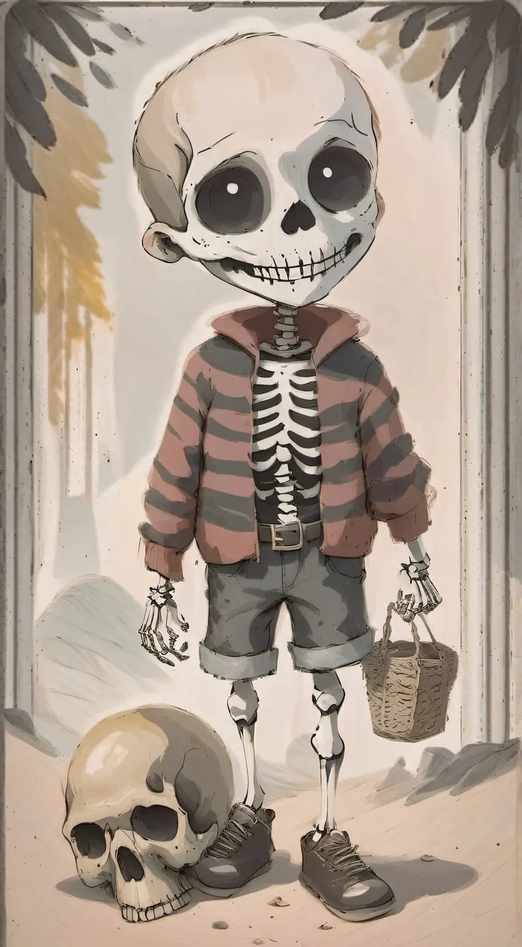 ai character: You look like me background