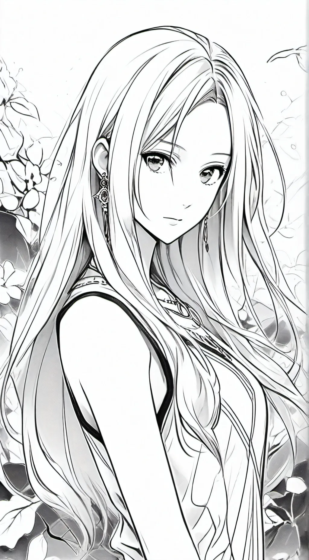 ai character: Вика background