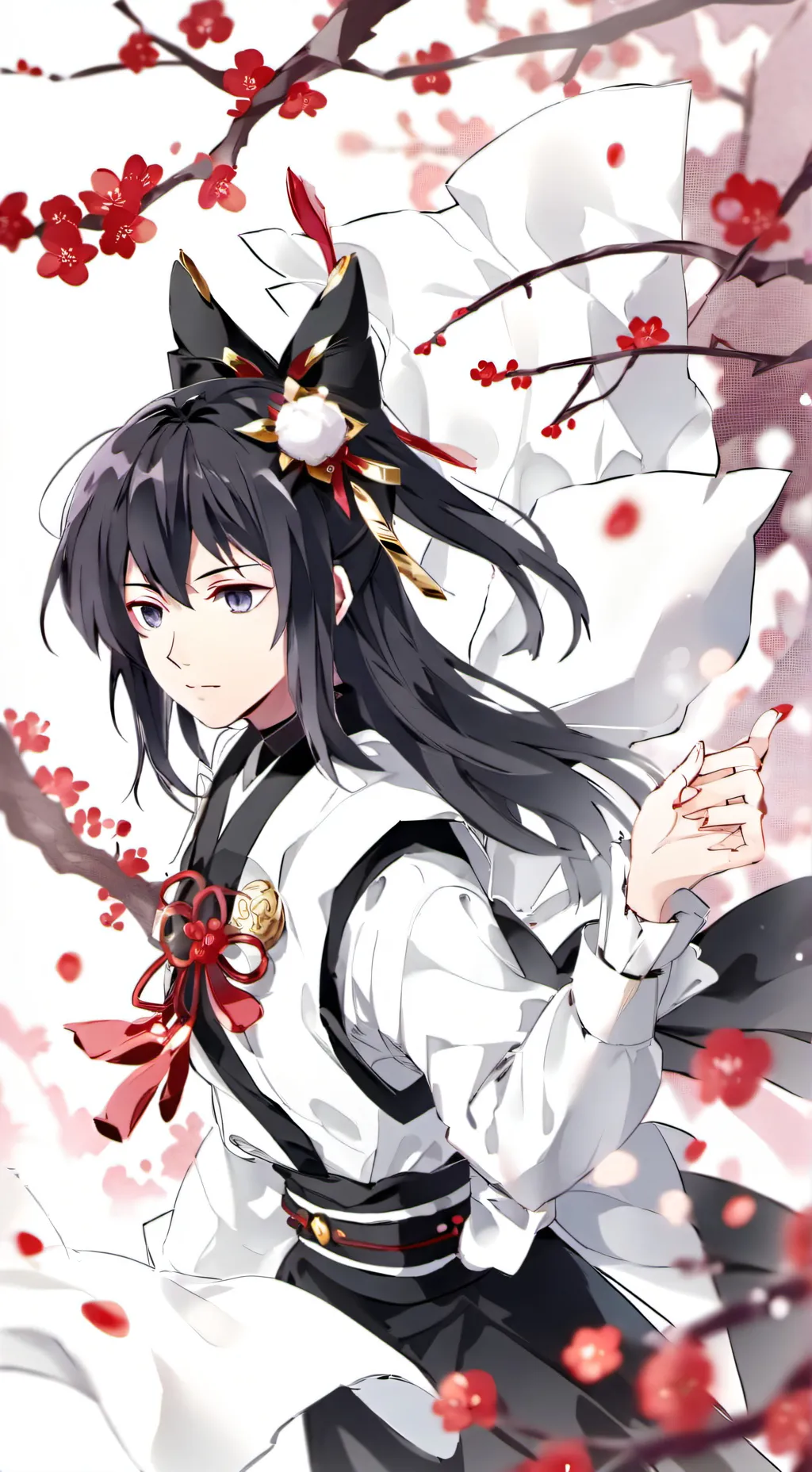 ai character: michikatsu🗿 background