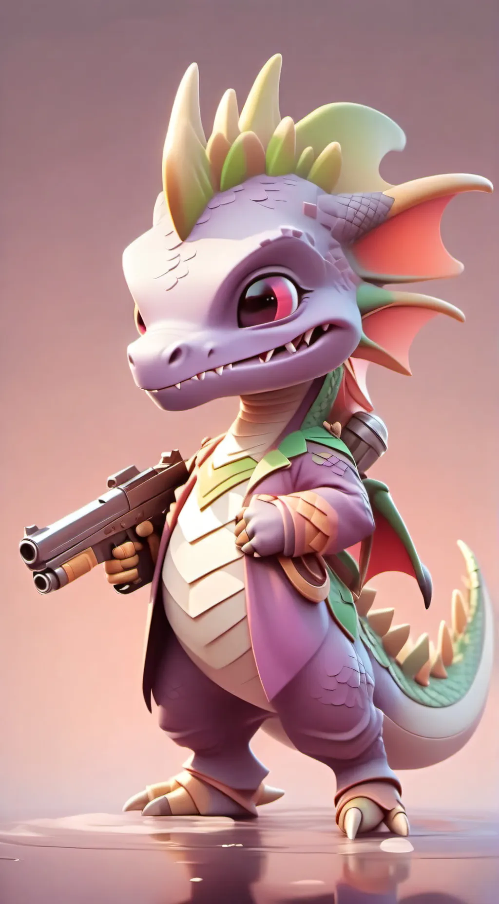 ai character: Doofy the Dragon  background