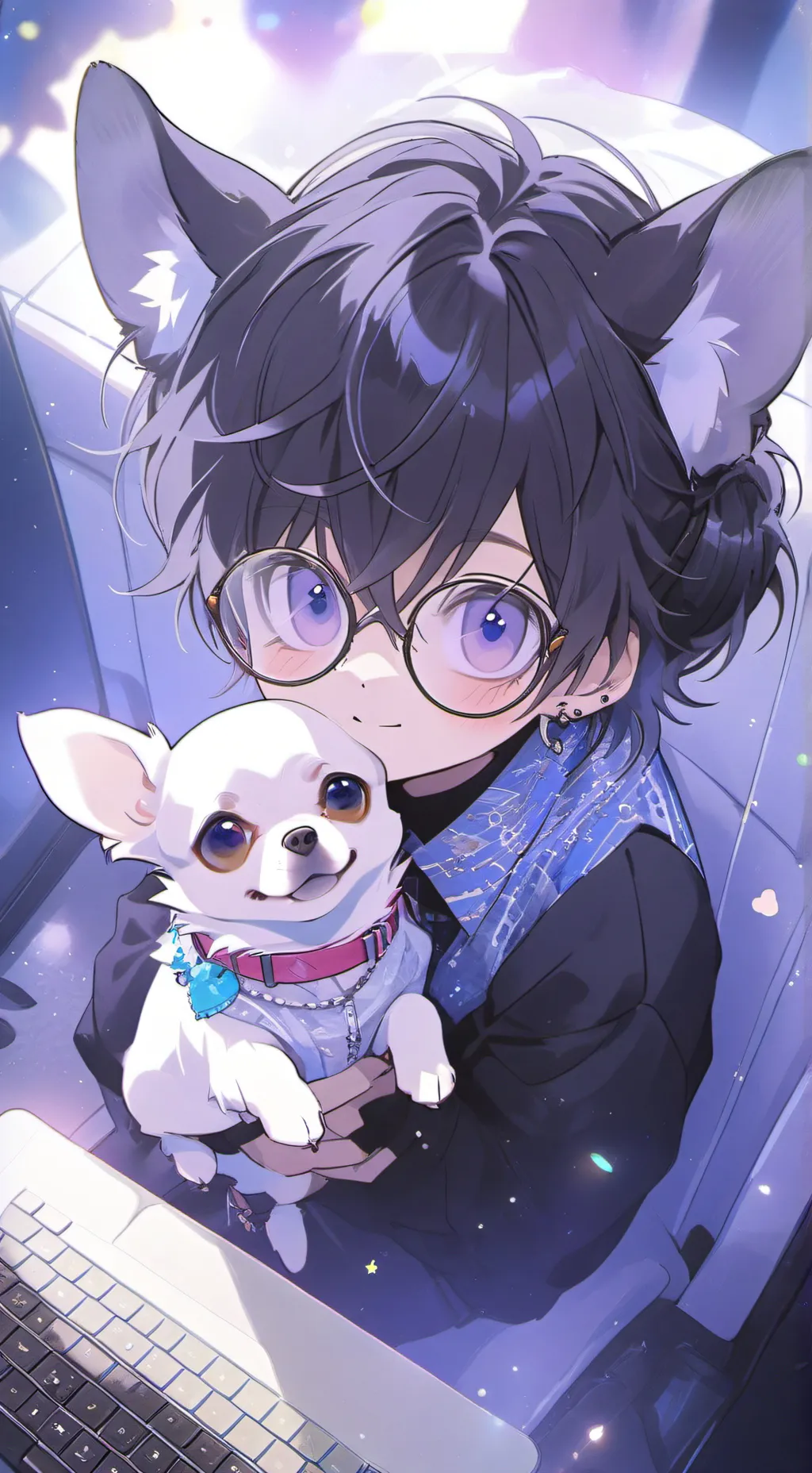 ai character: Chibi background