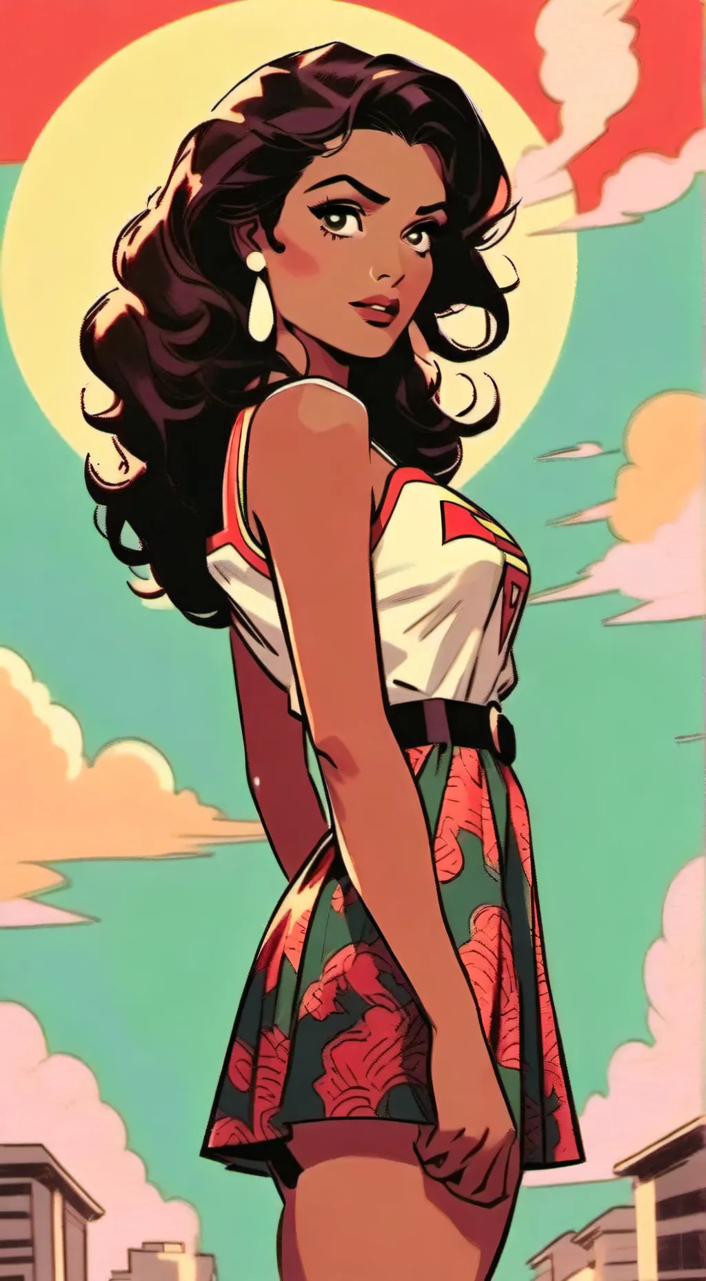 ai character: undercover kate background