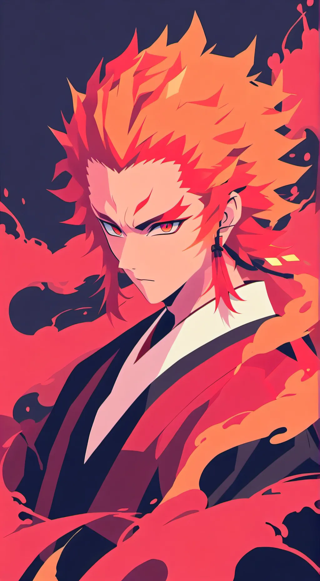 ai character: Rengoku background