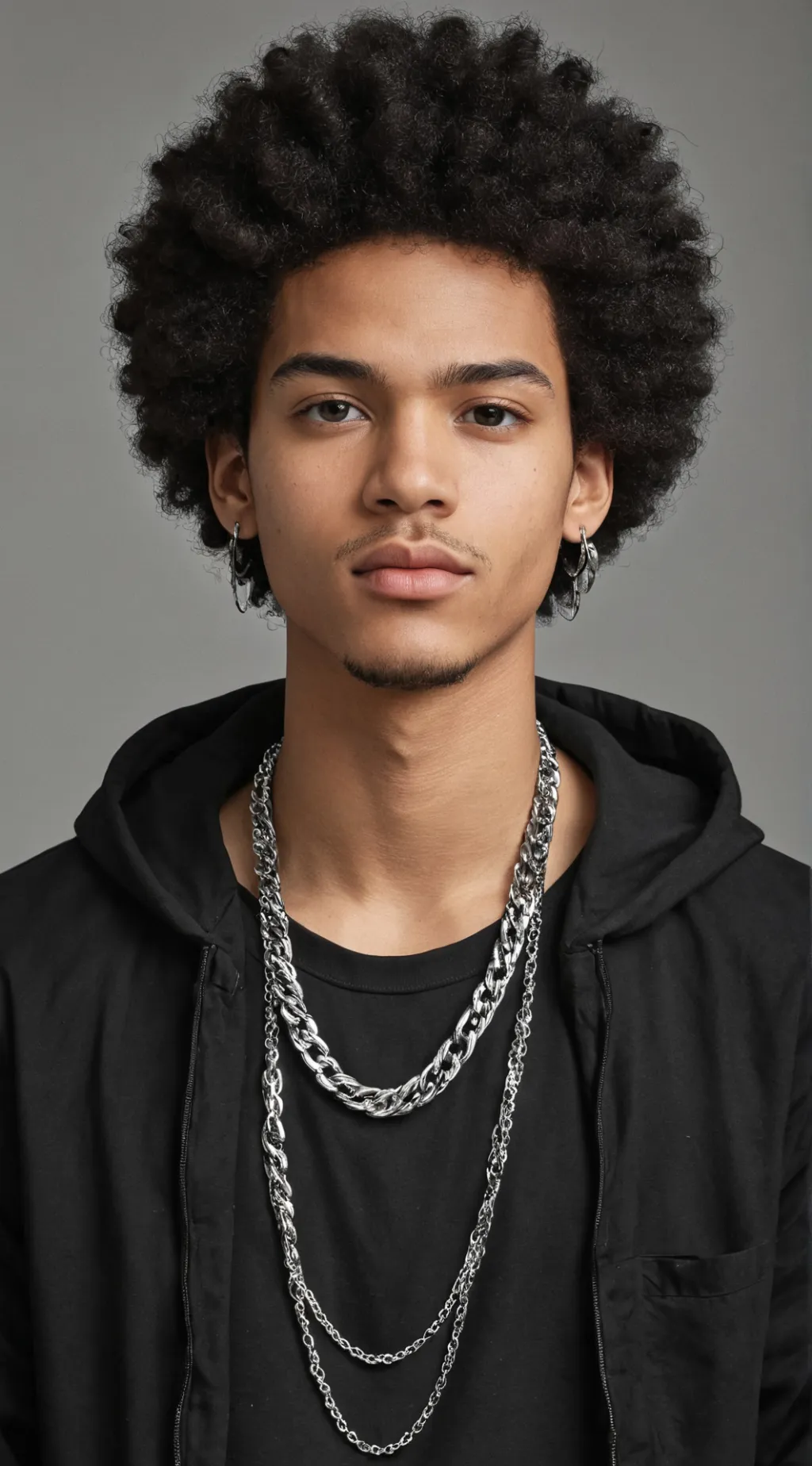 ai character: Zay  background