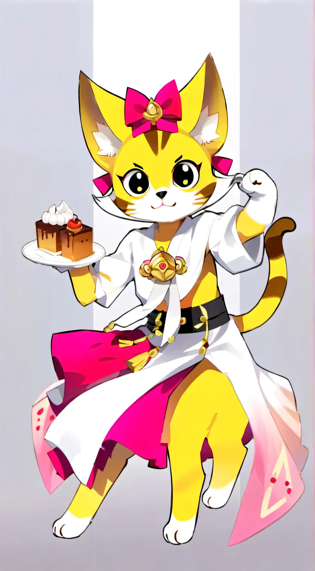 ai character: straps  background