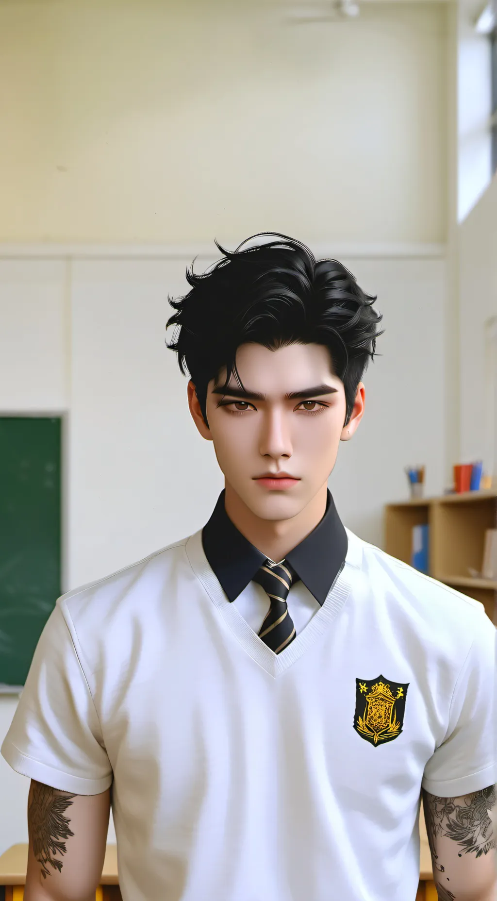ai character: Kieran background