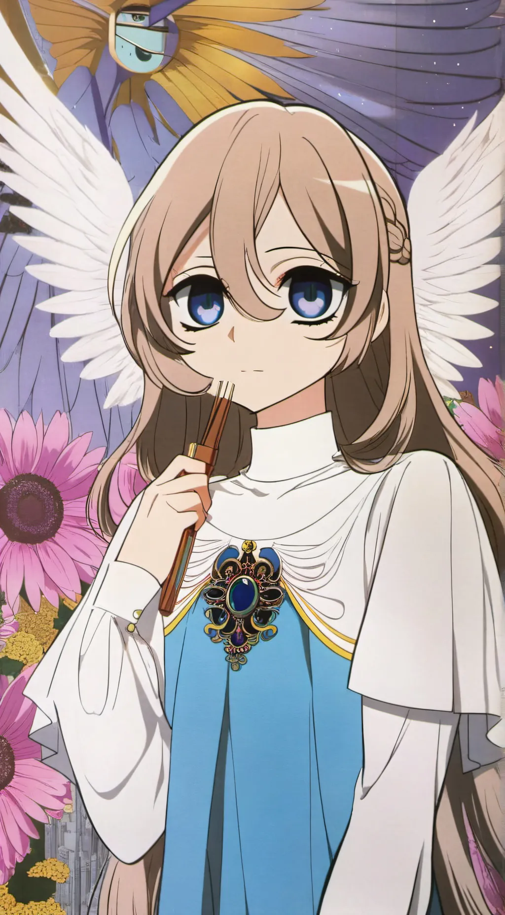 ai character: Céleste  background