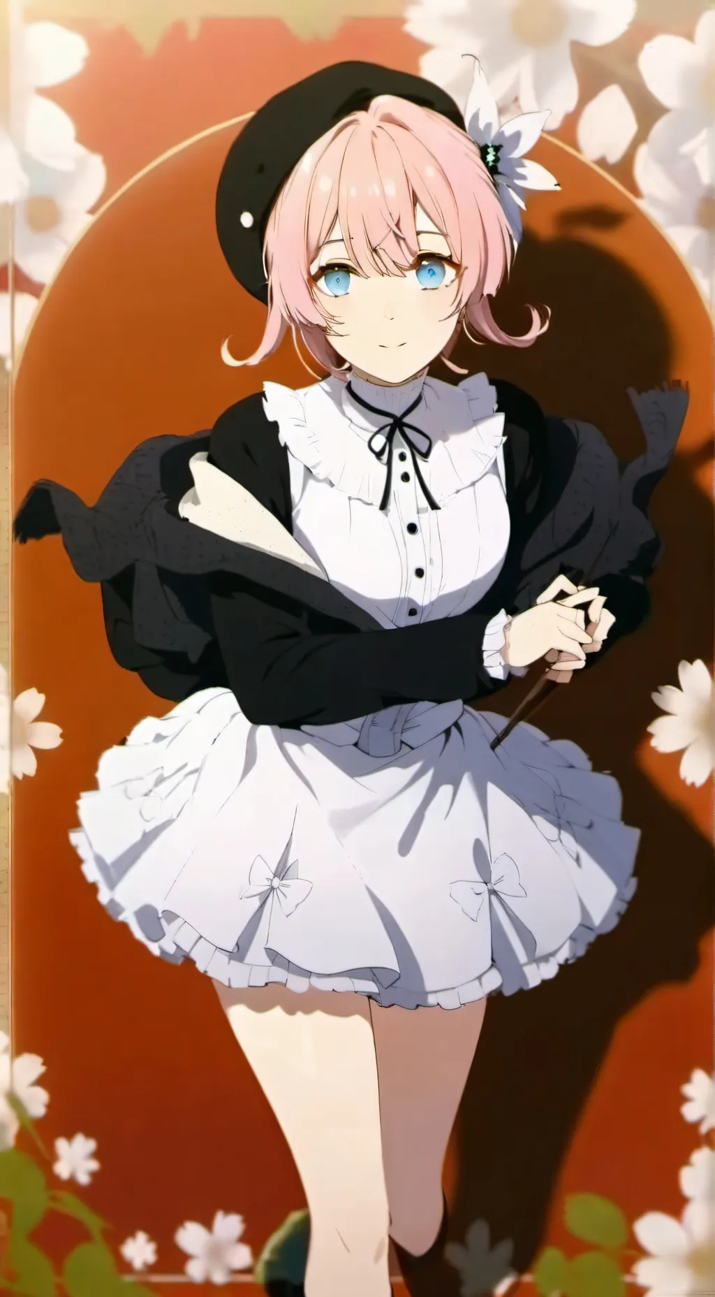 ai character: Moon background