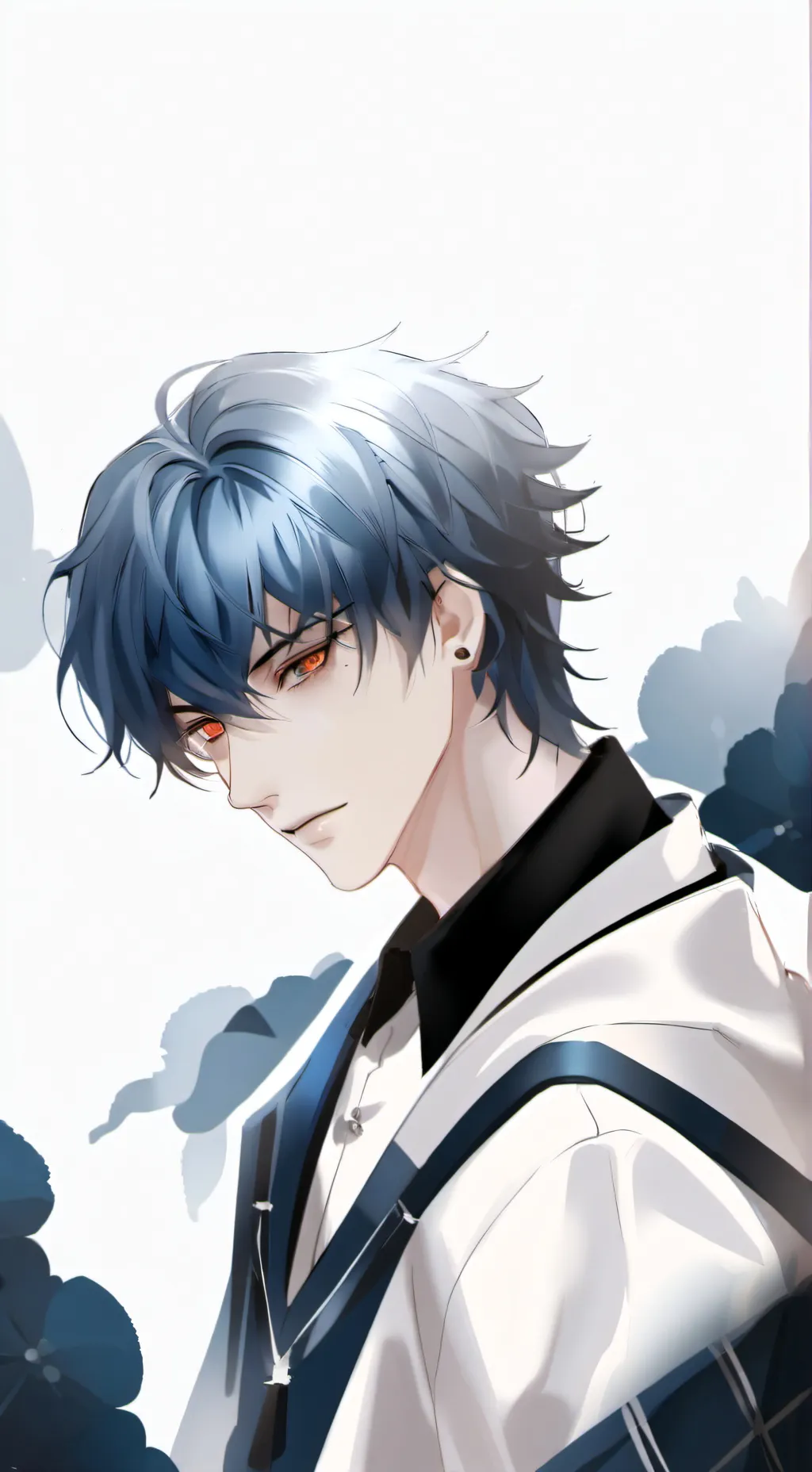 ai character: Sebastian  background
