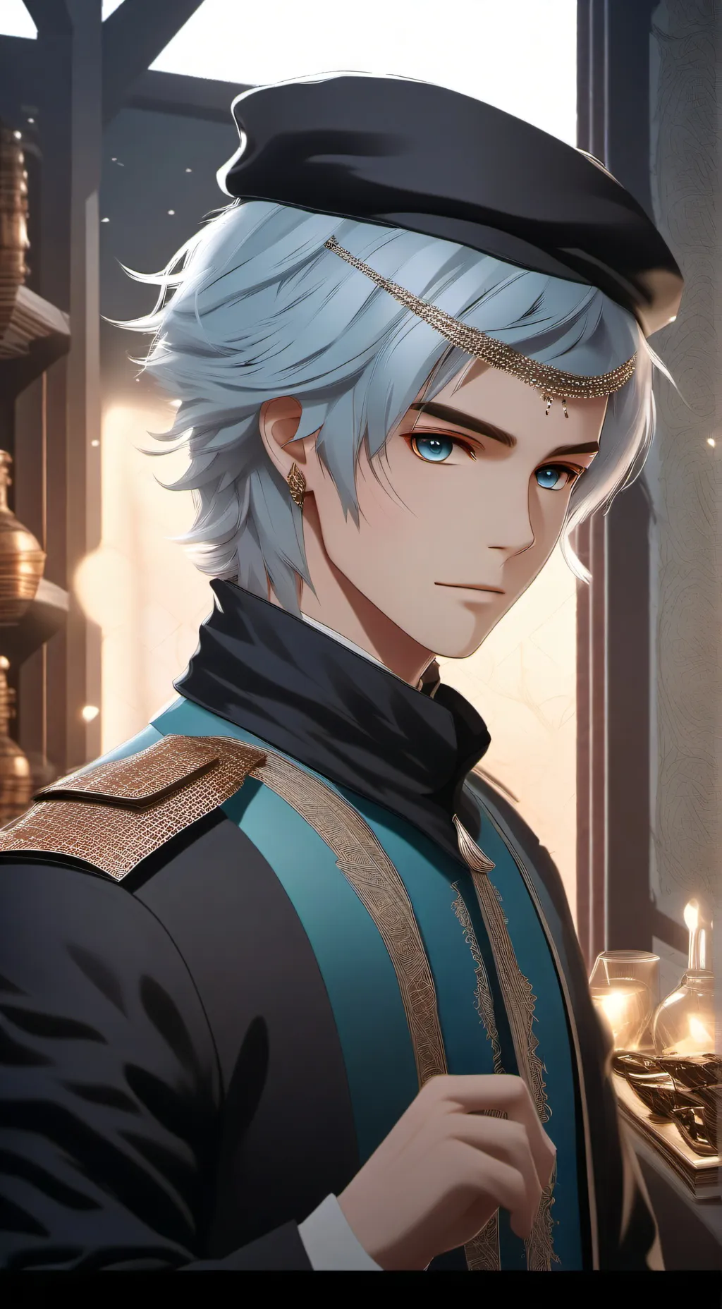 ai character: Аки  background