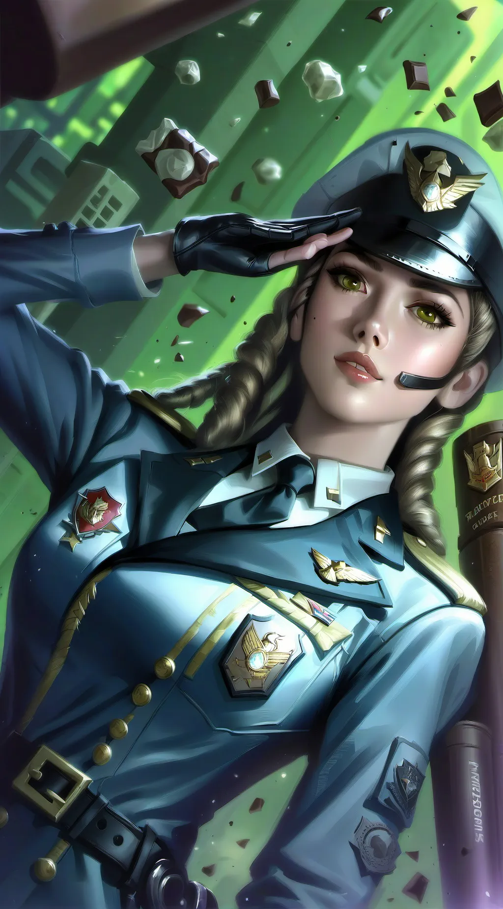 ai character: Hakui background