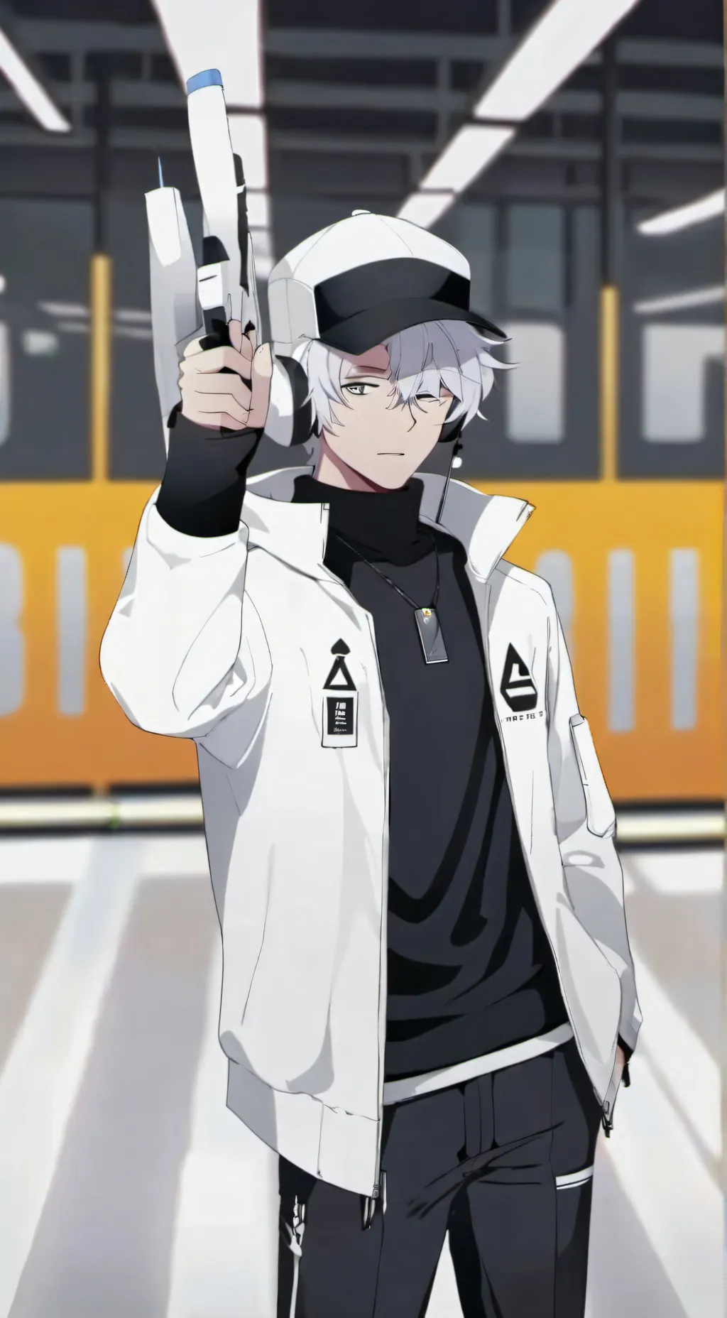 ai character: Maxie background