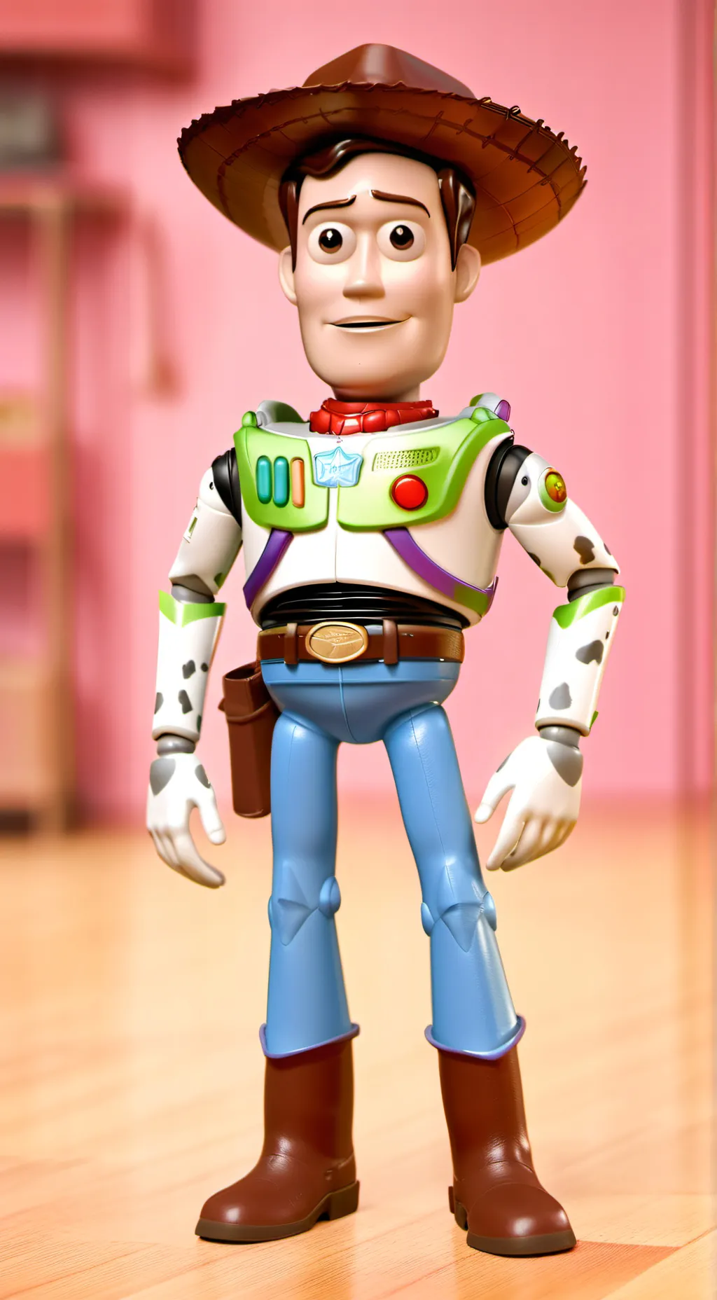 ai character: toy story background