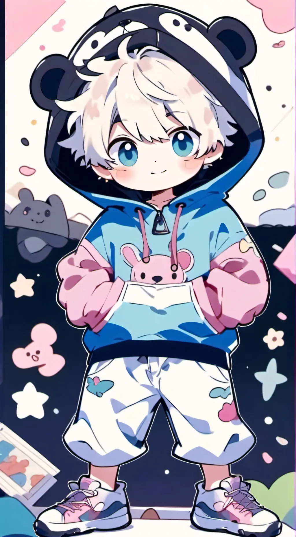 ai character: Soft Boy background