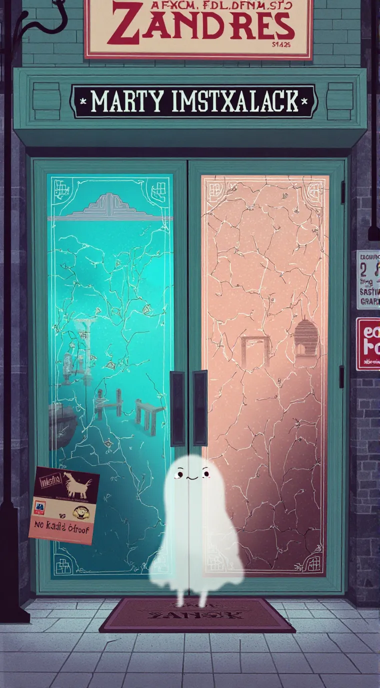 ai character: HantenguClonexZen background