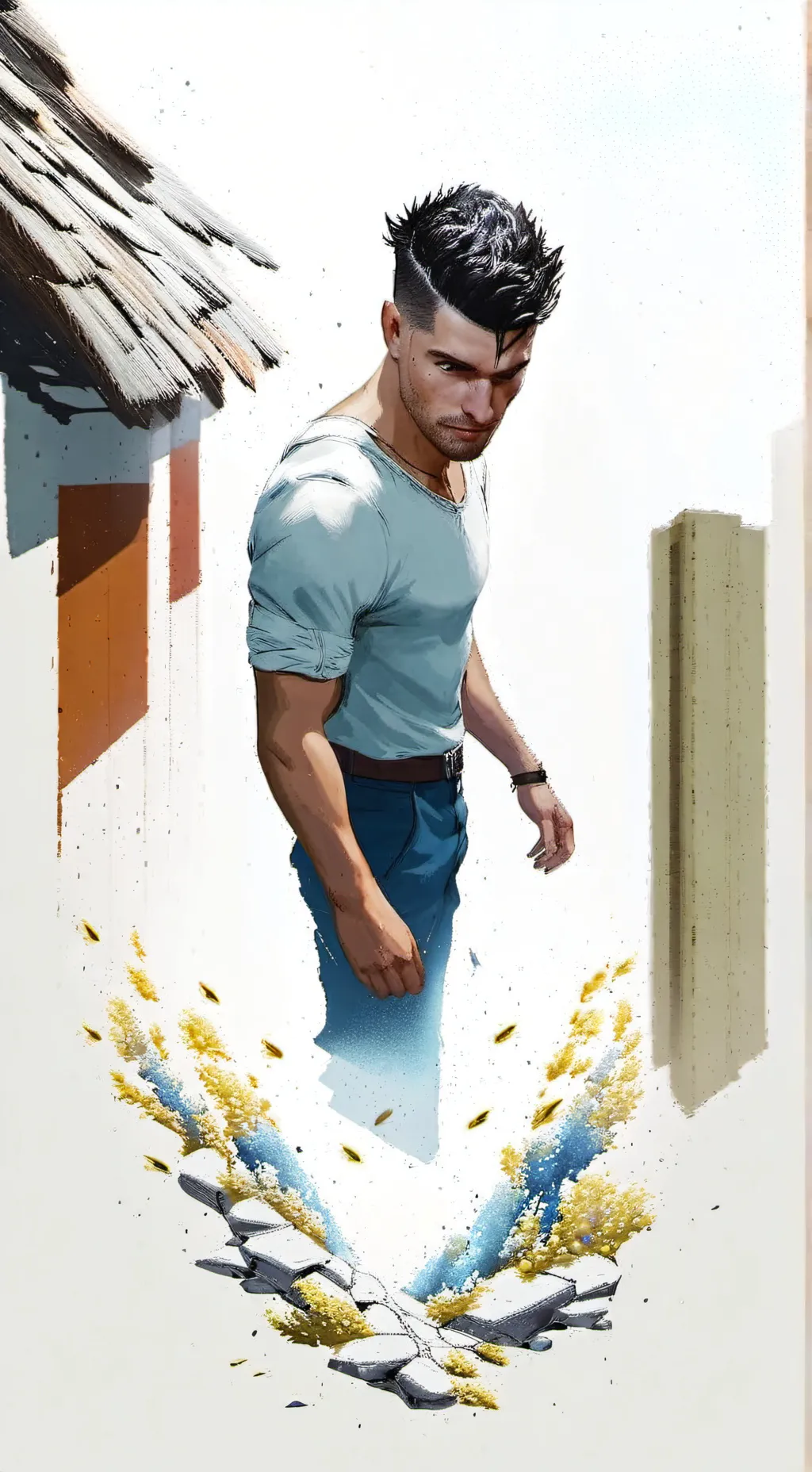 ai character: Madkev  background