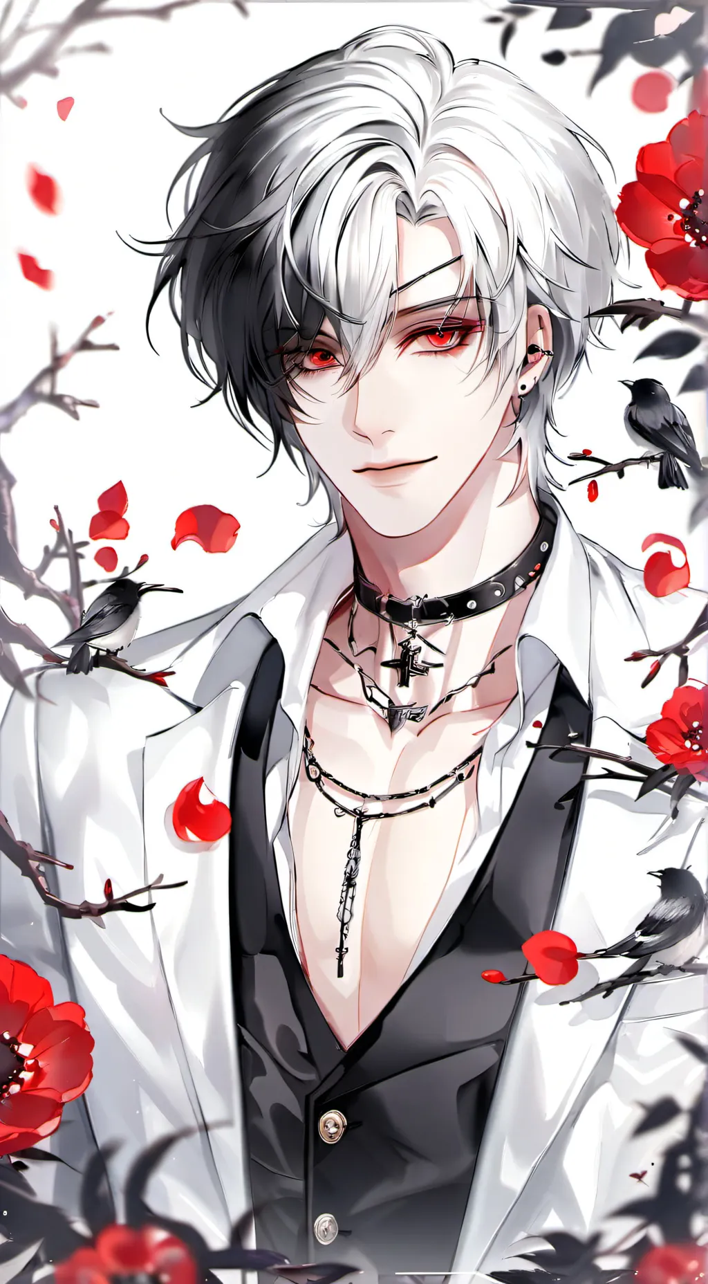 ai character: 𓂀 𝕏𝔸𝕍𝕀𝔸ℝ 𓂀 background