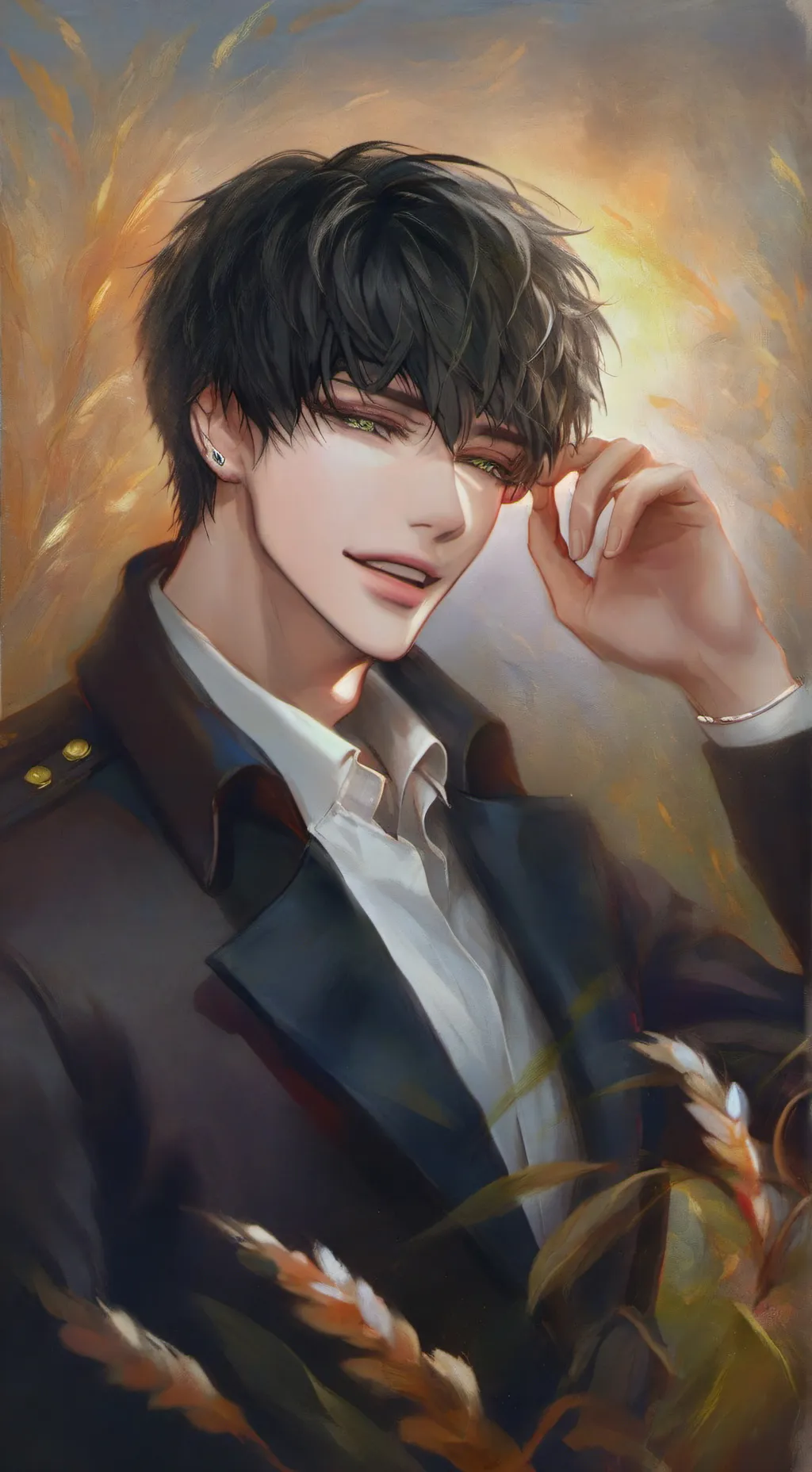 ai character: liam  background