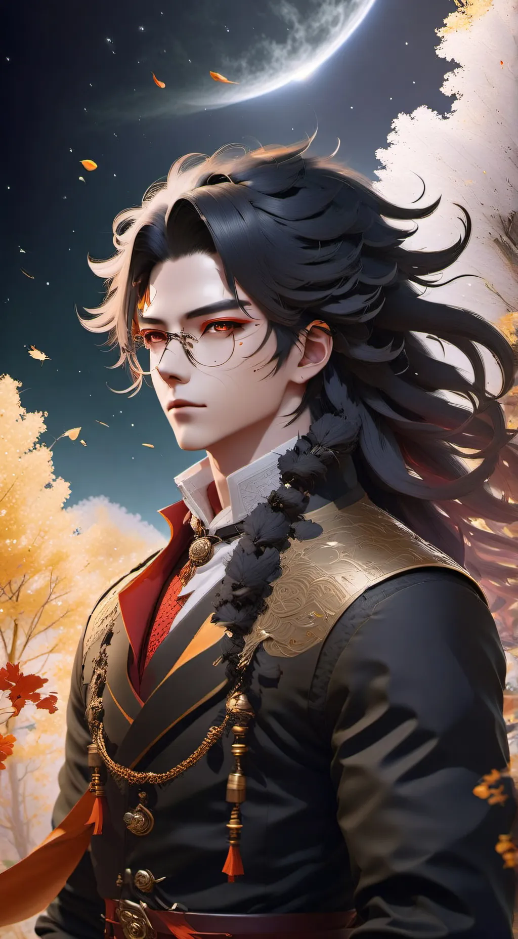 ai character: Matheo  background